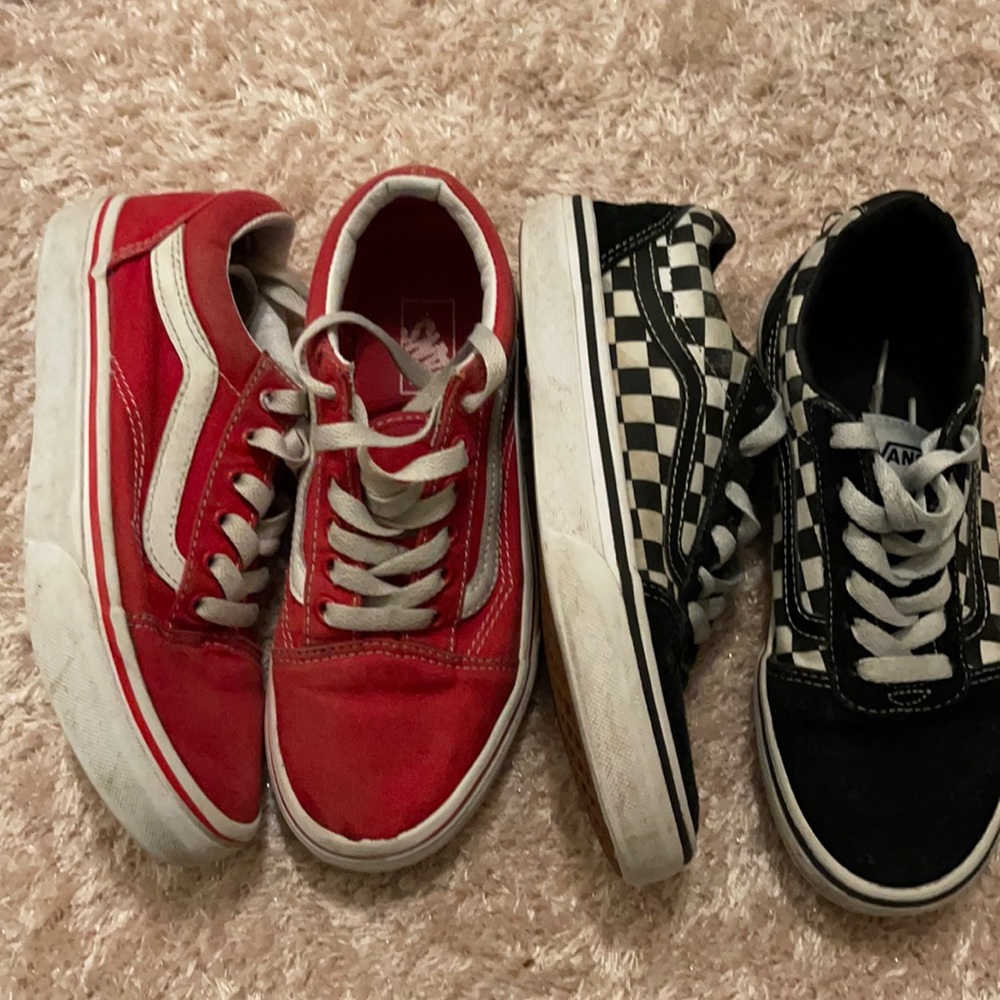 Bundle of vans old school size 3.5